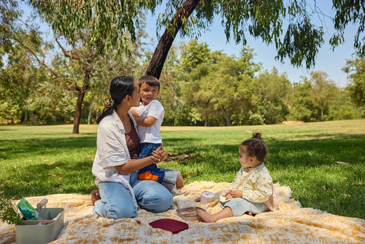 Easter Egg Hunt Outside Spring