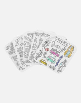 Giant Coloring Sheets in Vehicles / 1 Pack