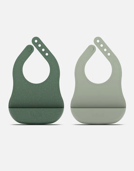 The Bib in Sage / 2 Pack