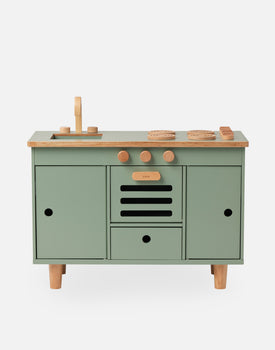 The Play Kitchen in Sage