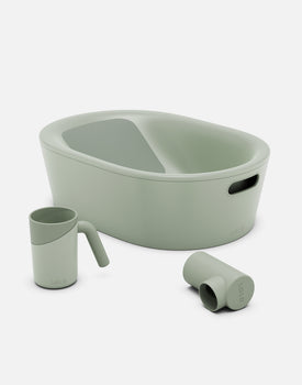 Trousse de départ pour le bain in Sage