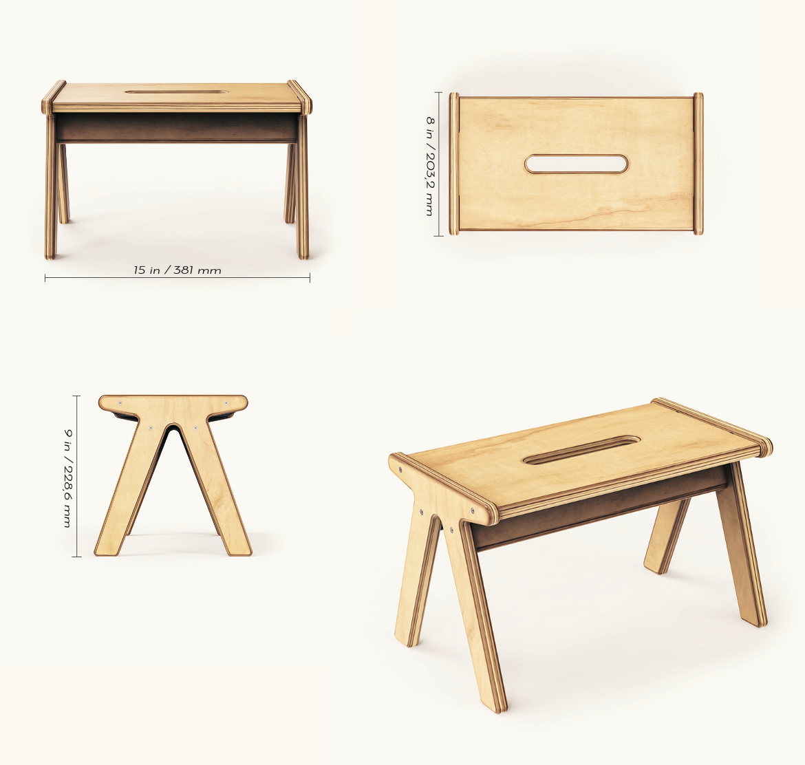One Step Stool