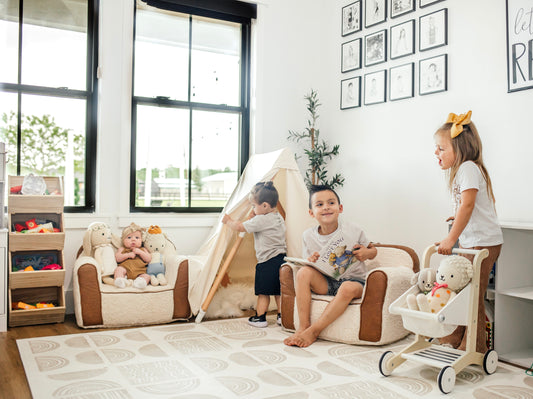 Tips for making littles feel at home (when they're not at home).
