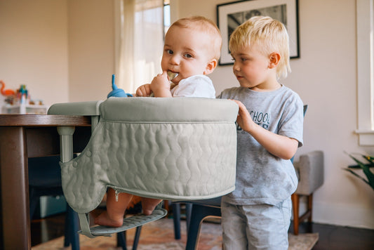 Baby in the Hook-On Chair