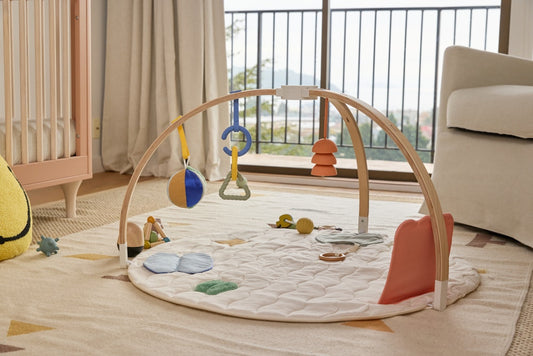 Lalo Play Gym in living room