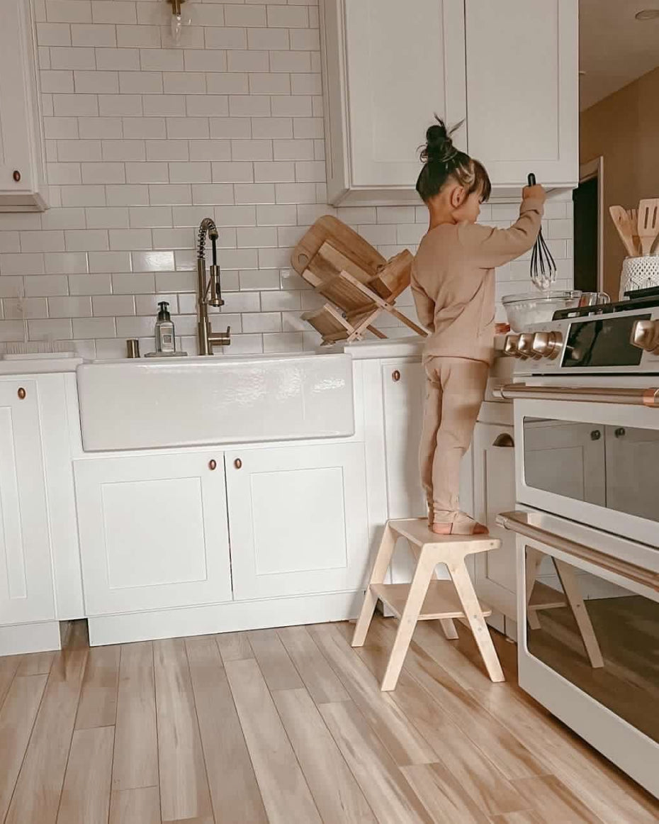 Two step clearance kitchen stool
