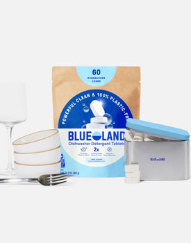 Blueland Dishwasher Detergent Starter Set in 60 Tablets / Fragrance-Free