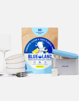 Blueland Dishwasher Detergent Starter Set in 60 Tablets / Lemon Zest