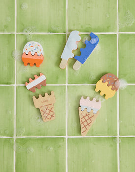 Foam Bath Puzzles in Ice Cream Parlor