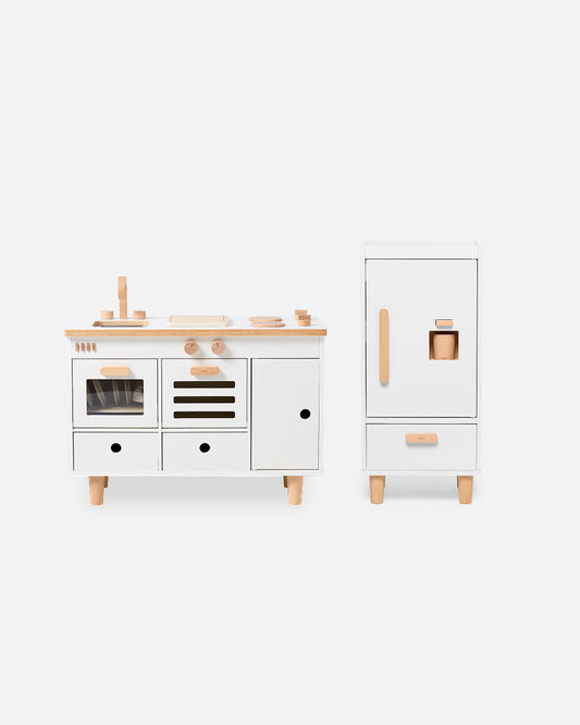 The Play Kitchen + Fridge
