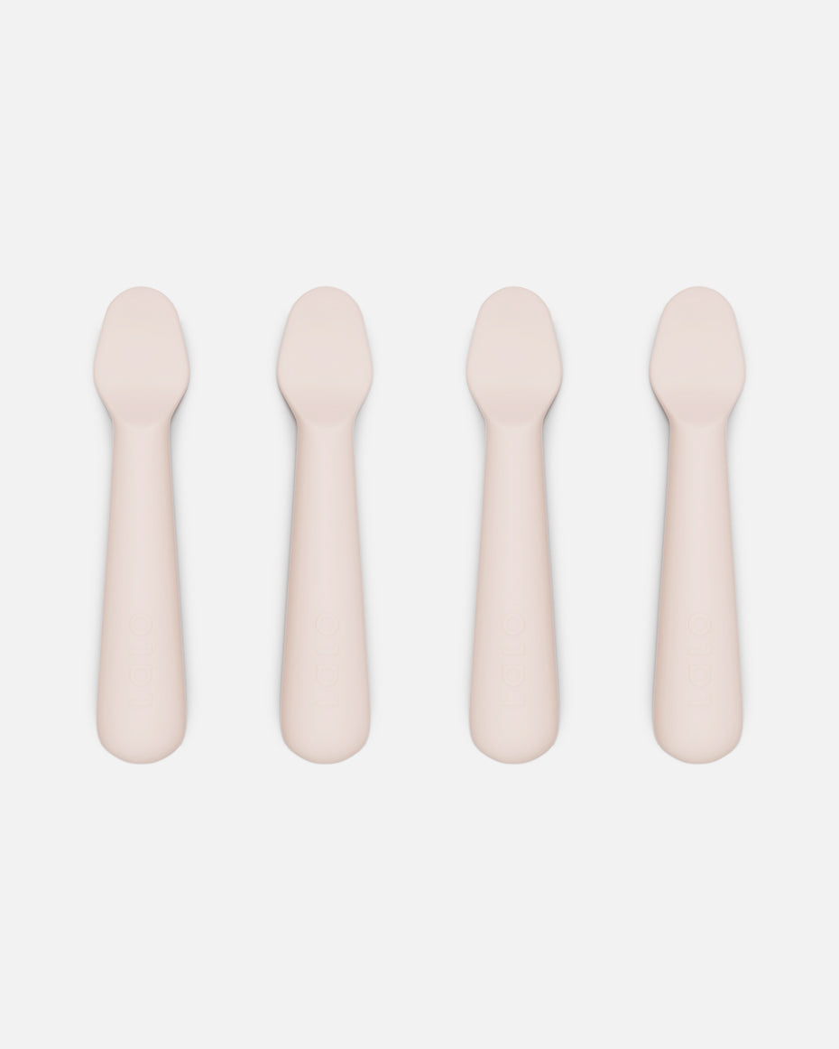 Lalo Little Spoon | Non-Toxic Silicone | 2 or 4 Pack