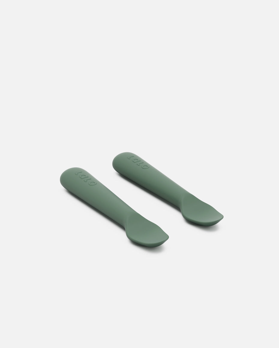 Lalo Little Spoon | Non-Toxic Silicone | 2 or 4 Pack