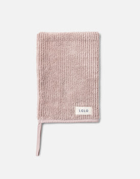 The Ribbed Bath Mitt (2-Pack) in Rose