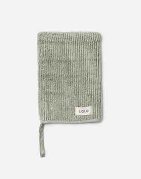 The Ribbed Bath Mitt (2-Pack) in Sage
