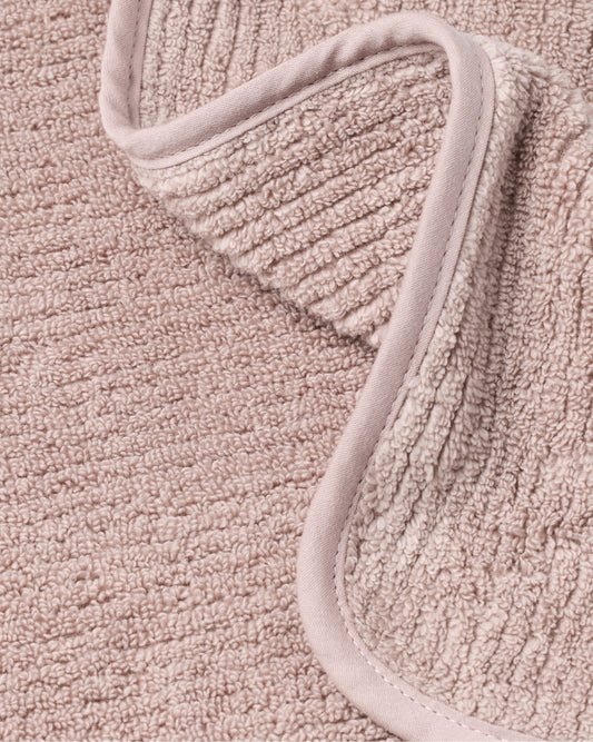 The Ribbed Hooded Towel + Bath Mitt
