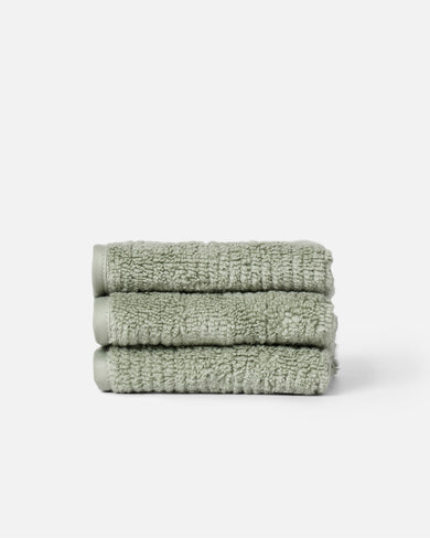 The Ribbed Washcloth (3-Pack)