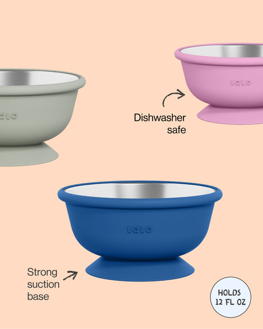 Stainless Mealtime Essentials - 4pc Set