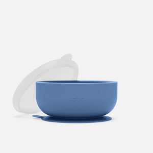 Suction Bowl + Lid in Blueberry / 1 Pack