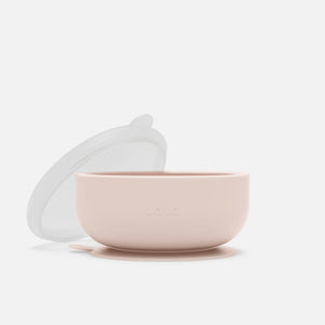 Suction Bowl + Lid in Grapefruit / 1 Pack