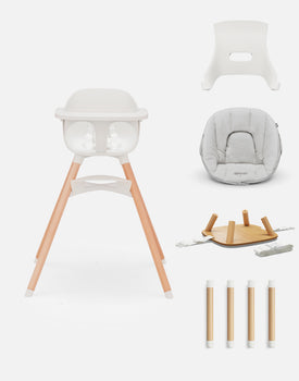 The Chair in Coconut / 3-in-1 High Chair Kit