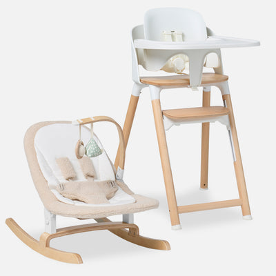 The Chair II in Coconut / The Chair II + Rocker
