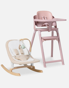 The Chair II in Rose / The Chair II + Rocker