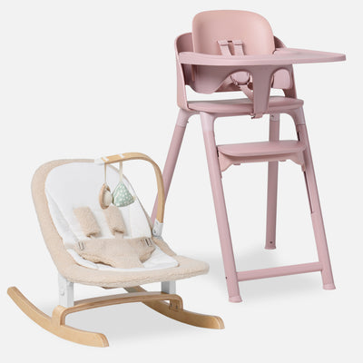 The Chair II in Rose / The Chair II + Rocker