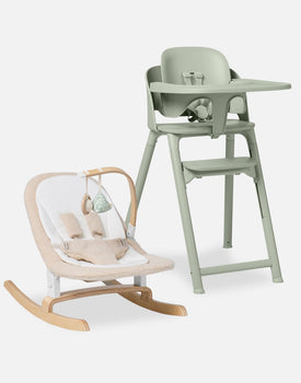 The Chair II in Sage / The Chair II + Rocker