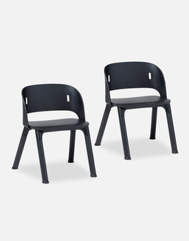 The Play Chair in Licorice / Set of 2