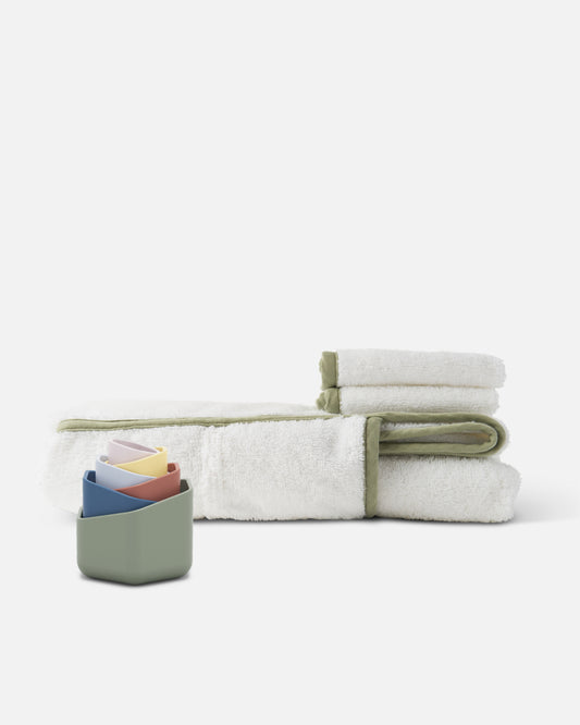Towel Set + Stacking Cups