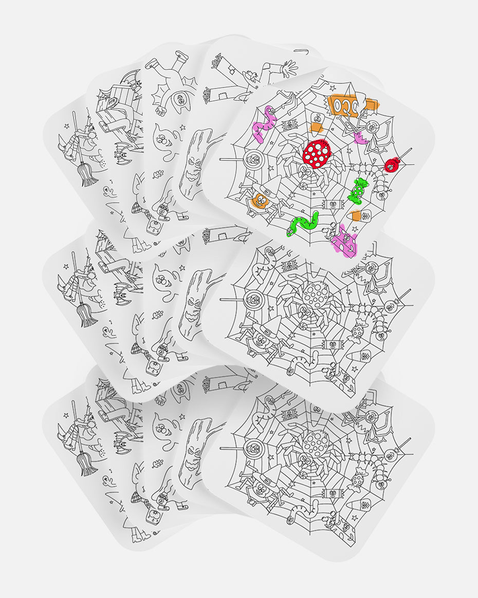 The Play Kit + 3-Pack Giant Coloring Sheets