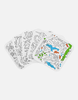 Giant Coloring Sheets in Dinosaurs / 1 Pack