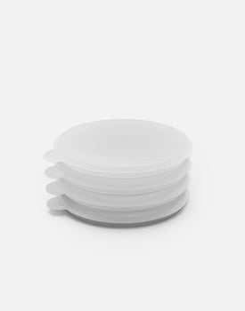 Suction Bowl Lid in Clear / 4 Pack