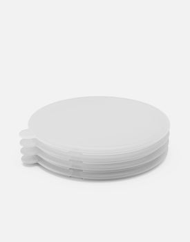 Suction Plate Lid in Clear / 4 Pack
